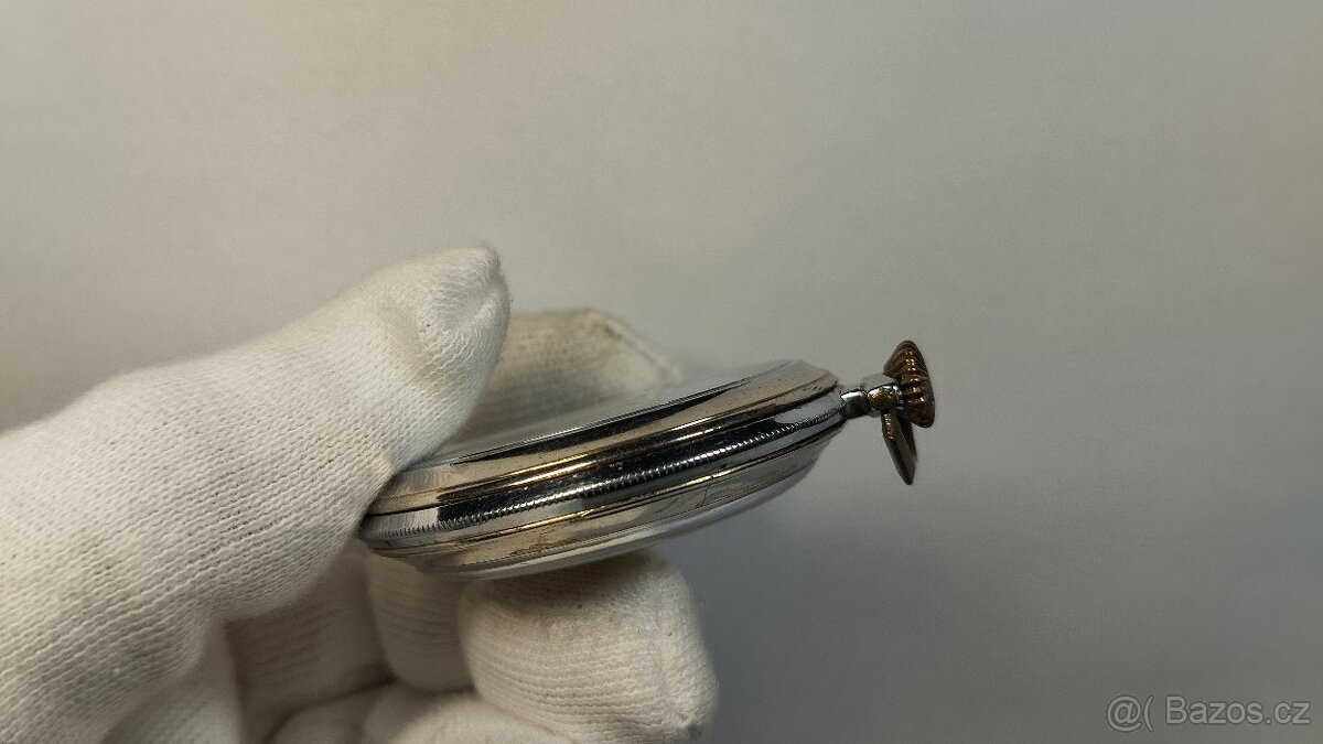 Staré pánské kapesní hodinky KIENZLE na díly, dekoraci - 10