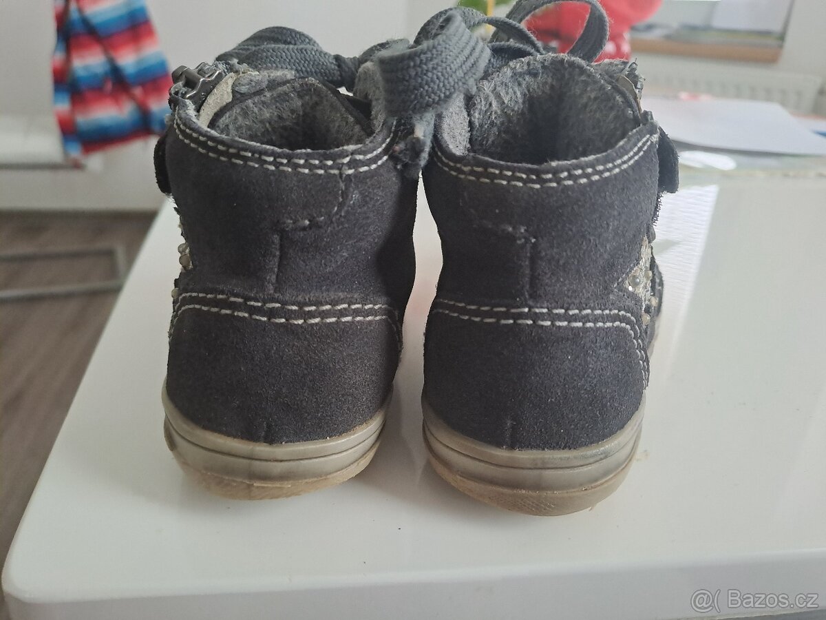 Blikací svítící boty zimní/ jarní Richter - 10