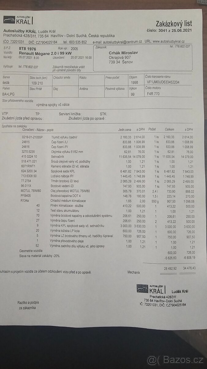 Renault Grand Scénic r.v.2005 2.0 16v LPG - 10