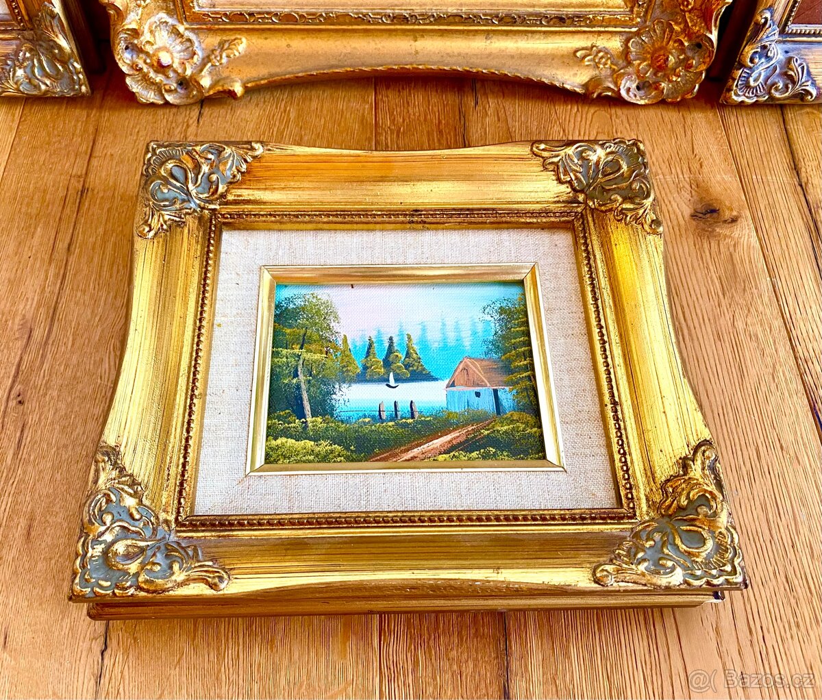 Staré krásné obrázky, olejomalba - 10