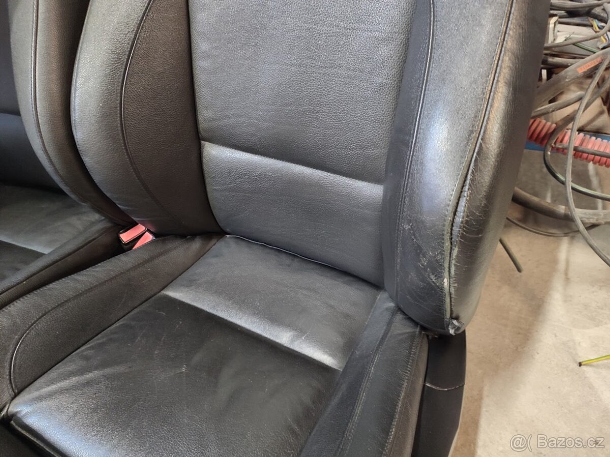 BMW E92 sport sedadla černá kůže sedačky - 10