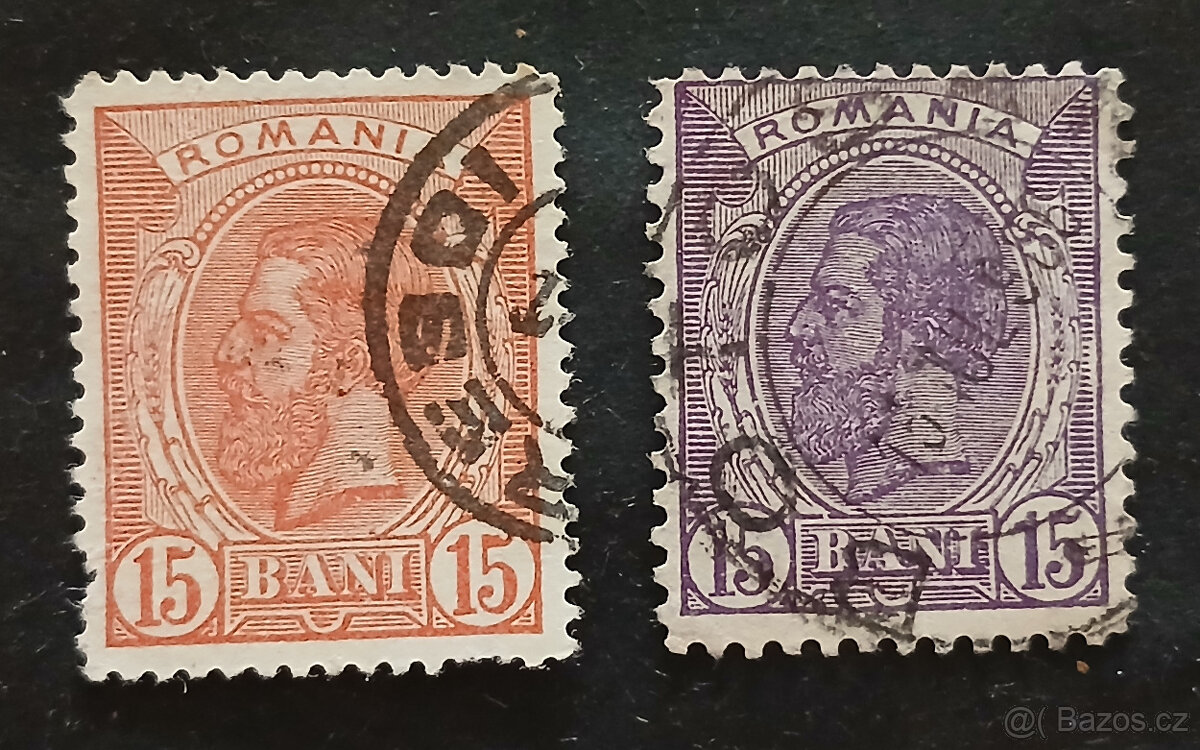 Staré cizí poštovní známky - 10