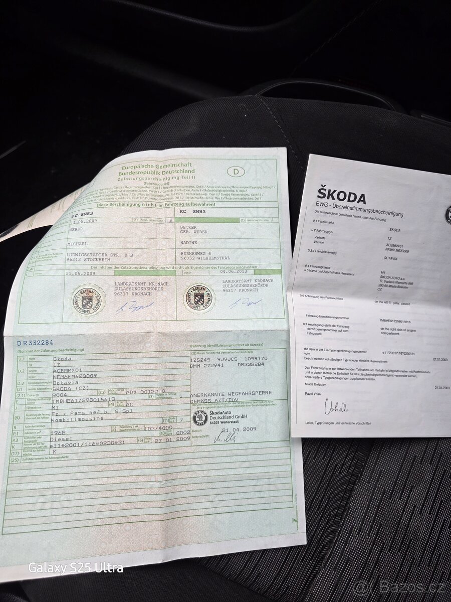 Prodám Škoda Octavia II 2.0 TDI 103 kW (BMM), r. v. 2009 – d - 10