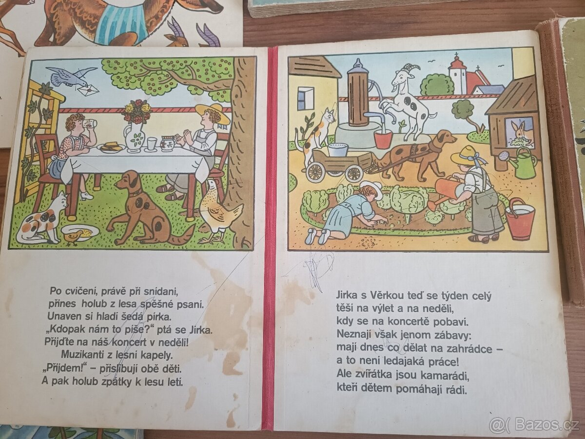 Stará leporela a knížky pro děti - 10