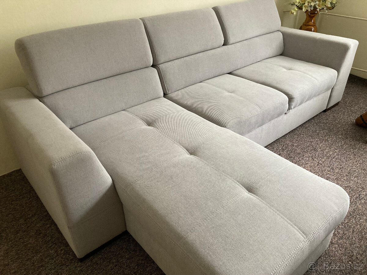 Rohová sedací souprava, sedačka NEST-III - nová - 10