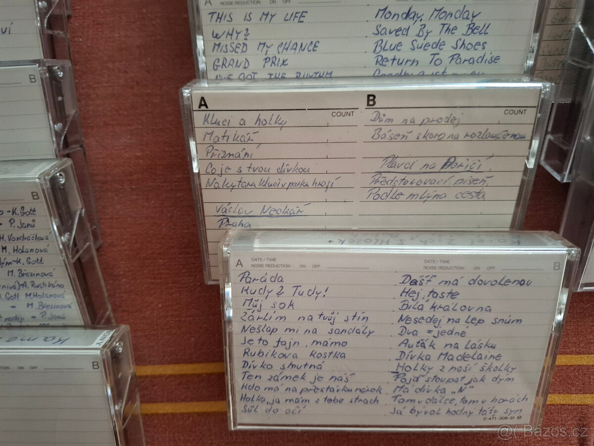 Prodám retro kazetový přehrávač Technics +kazety - 10