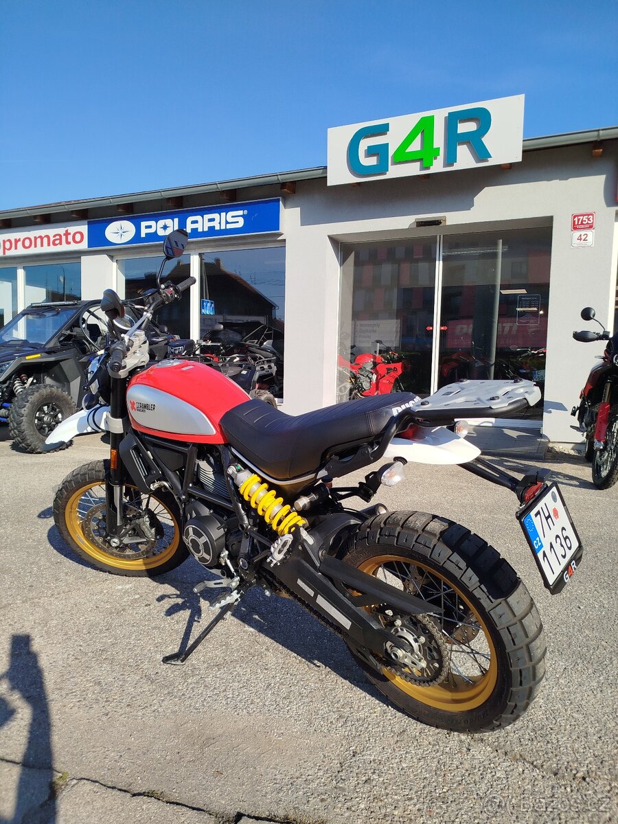Ducati Scrambler Desert Sled, 1. MAJITEL, POUZE 664 KM, NOVÉ - 10