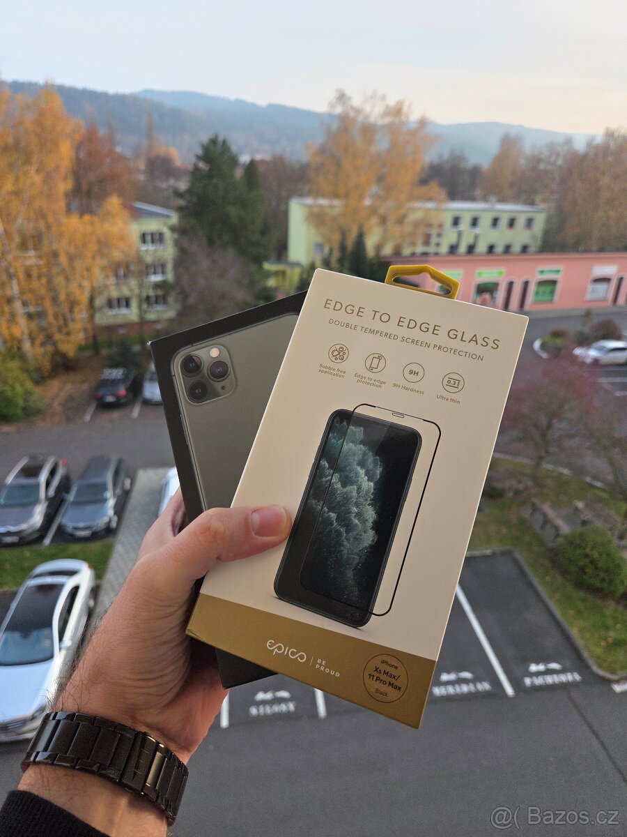 Apple iPhone 11 Pro Max 256GB Midnight green - baterie 100% - 10