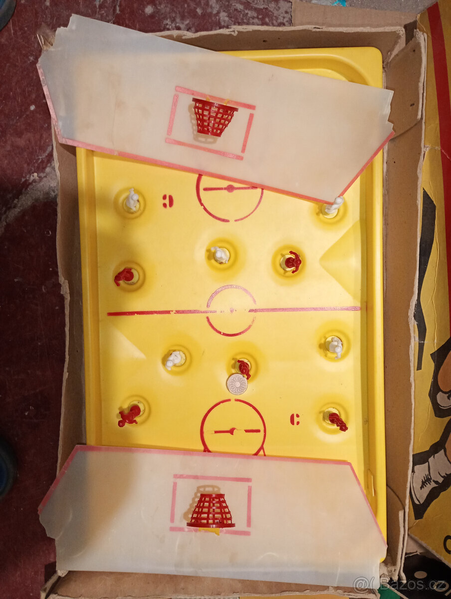 Stolní fotbálek a basket Chemoplast Brno ČSSR - 10