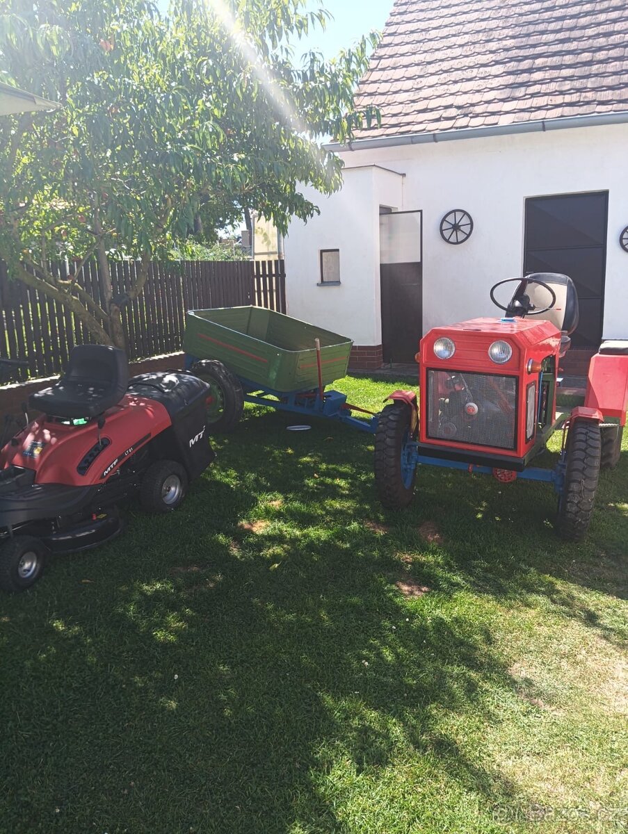 Traktůrek domácí výroba - 10