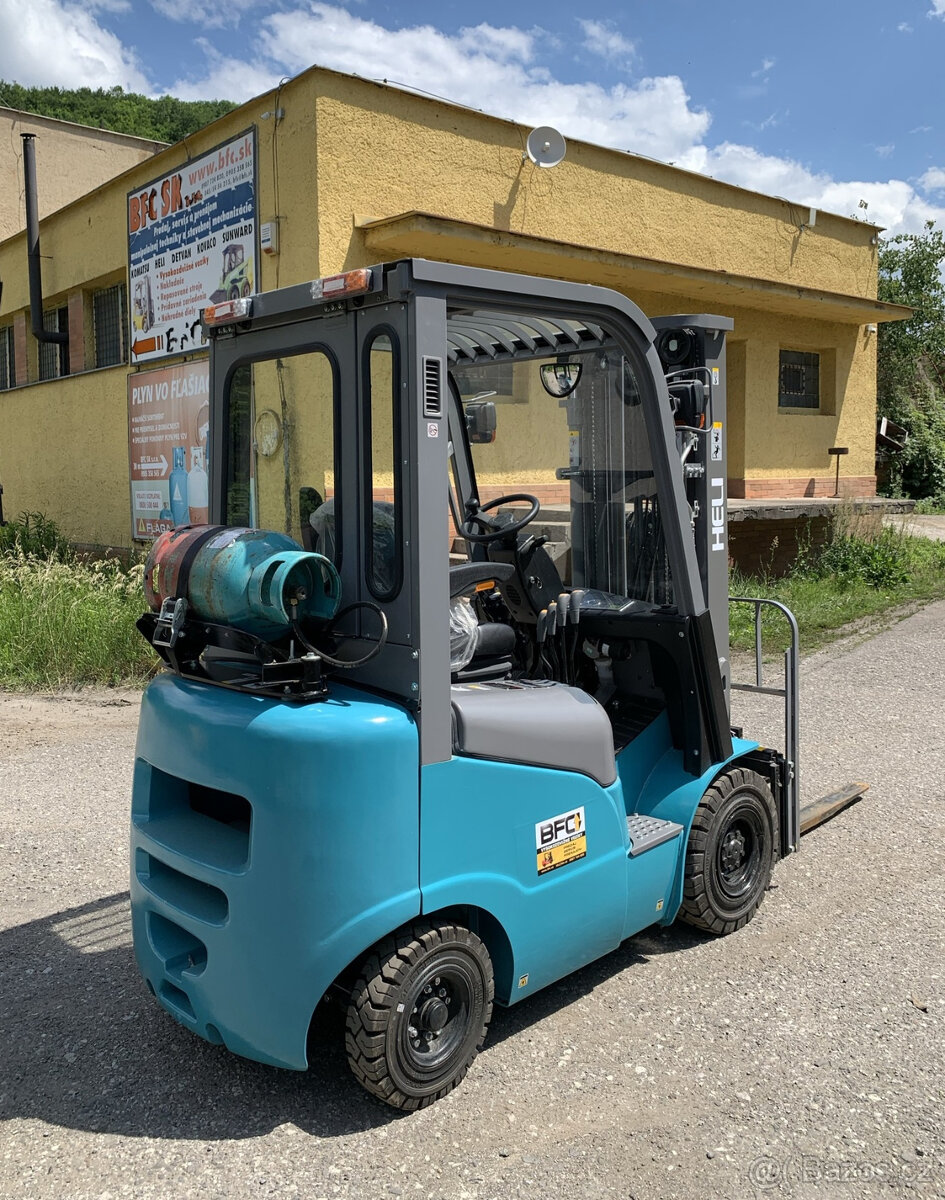 Heli CPYD 18, Nissan LPG, triplex, polokabína, 23 mth - 10