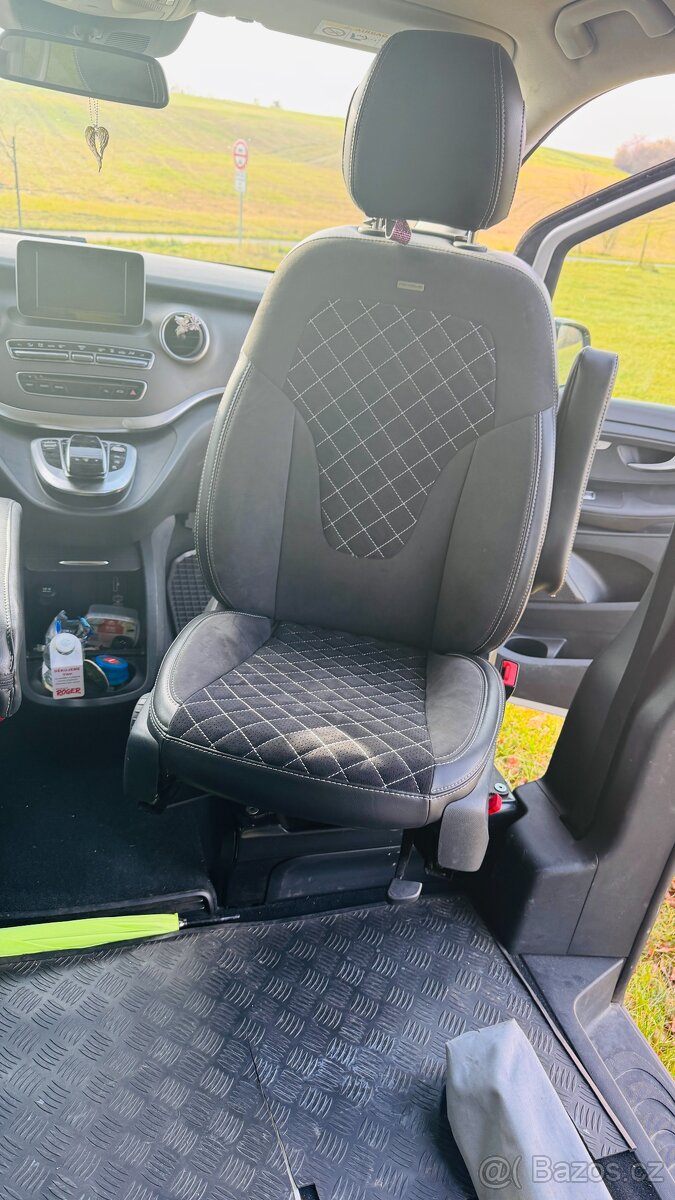 Prodám MB V250d, automat, kempovací vestavba - 10