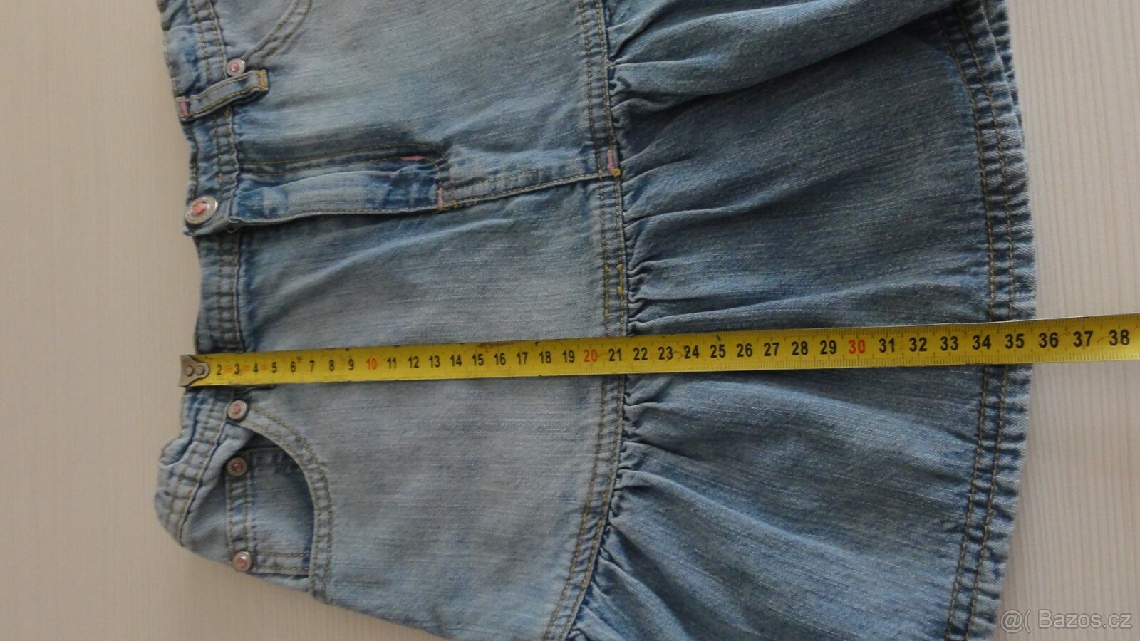 Riflová sukně vel. 134 a 140 - 10