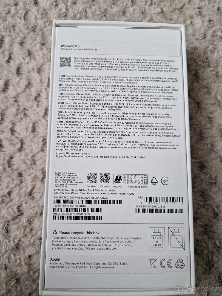 Apple Iphone 16 Pro Black Titanium 128gb - 10