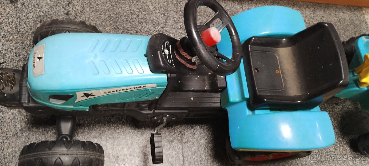 Šlapací traktor dětský velký - 10