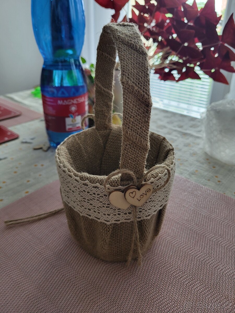 Kompletní svatební výzdoba, kytice luční kvítí, slavobrána - 10