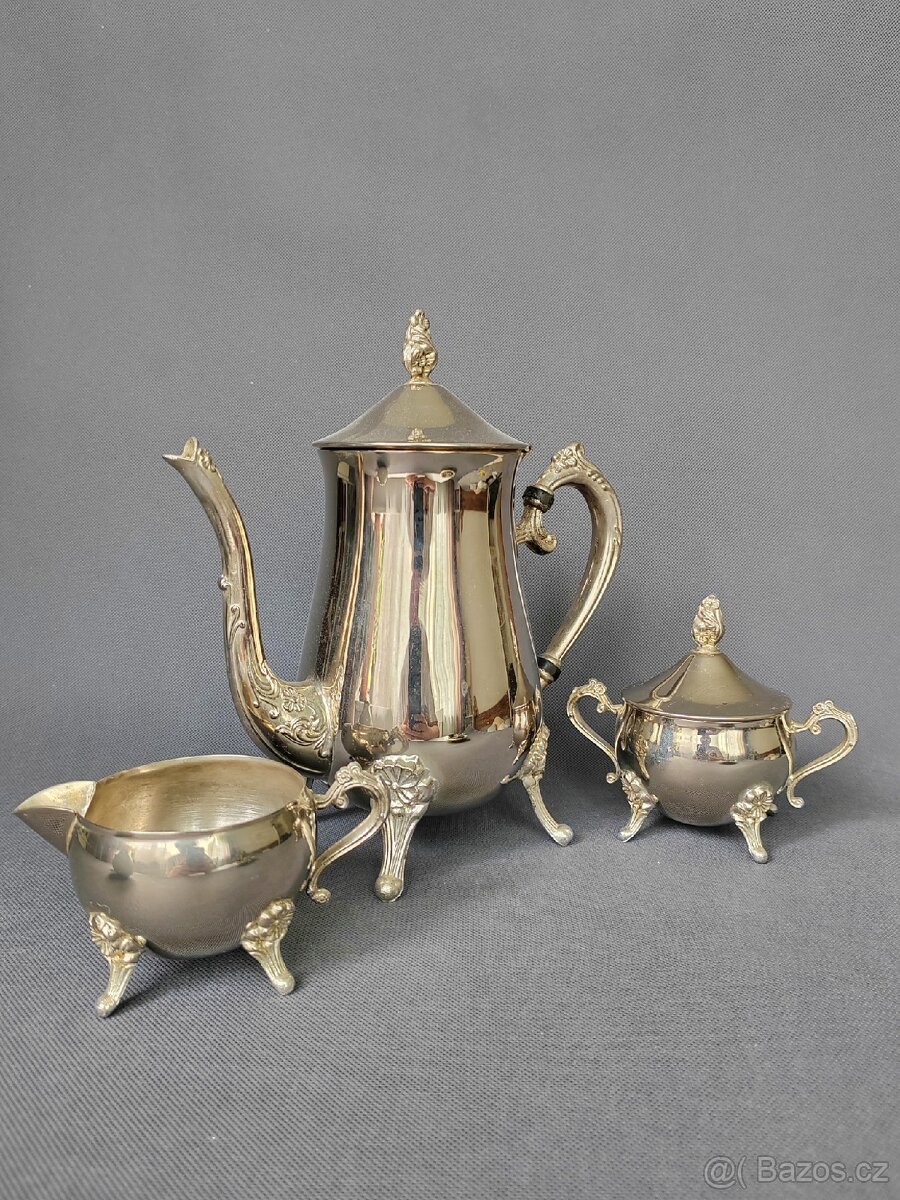 Elegantní sada postříbřeného nádobí Leonardo v top stavu - 10