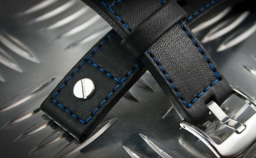 Kožený řemínek č.58 k hodinkám pilotky - 10