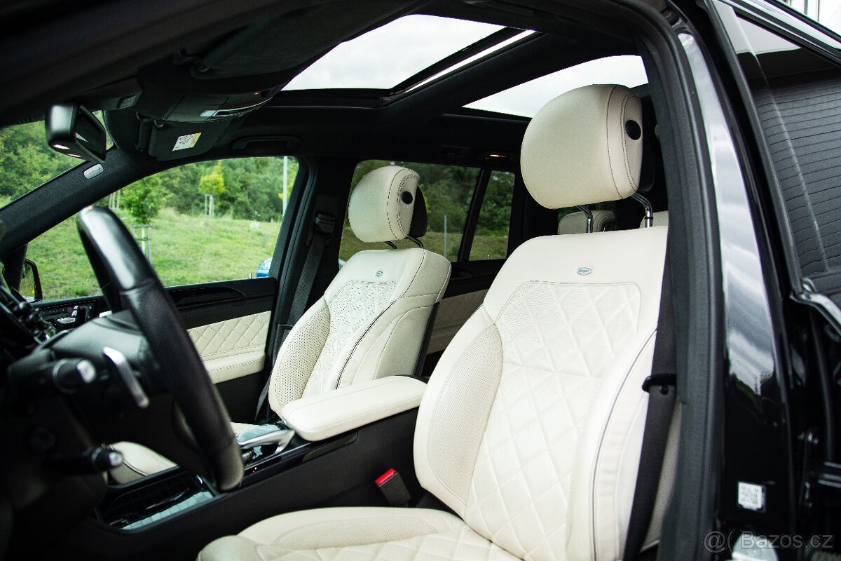 Mercedes Benz GLS 350d 4Matic AMG DESIGNO/7MÍST/MASÁŽE/H&K - 10