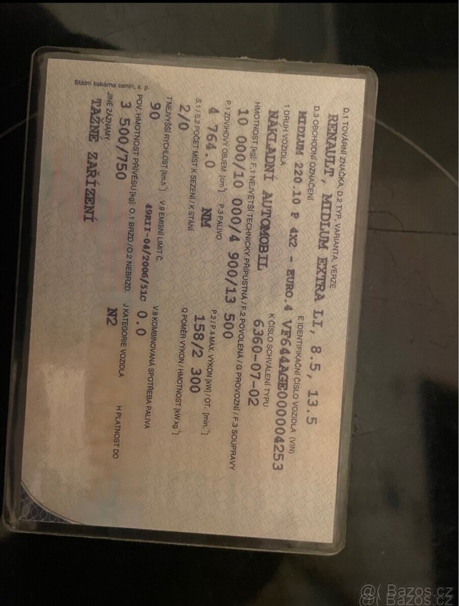 Renault Midlum extra lí 8.5 13.5 - 10