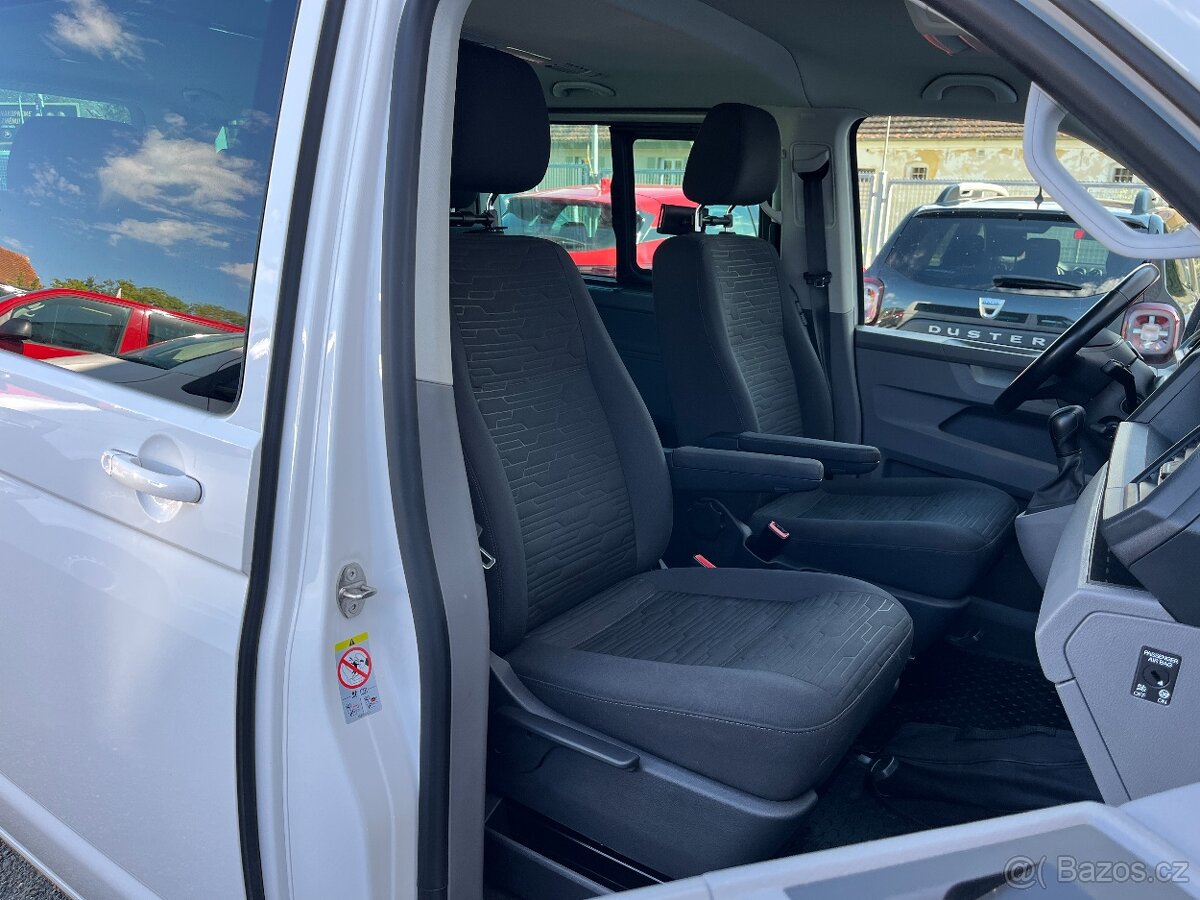 VW Caravelle T6 2,0TDi Long,2x Šoup. jen 66TKM,Koup v ČR, - 10