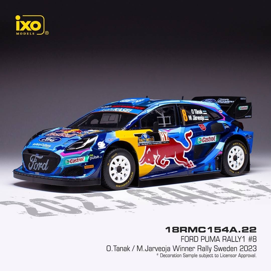 Modely Ford Puma Rally1 1:18 IXO - 10