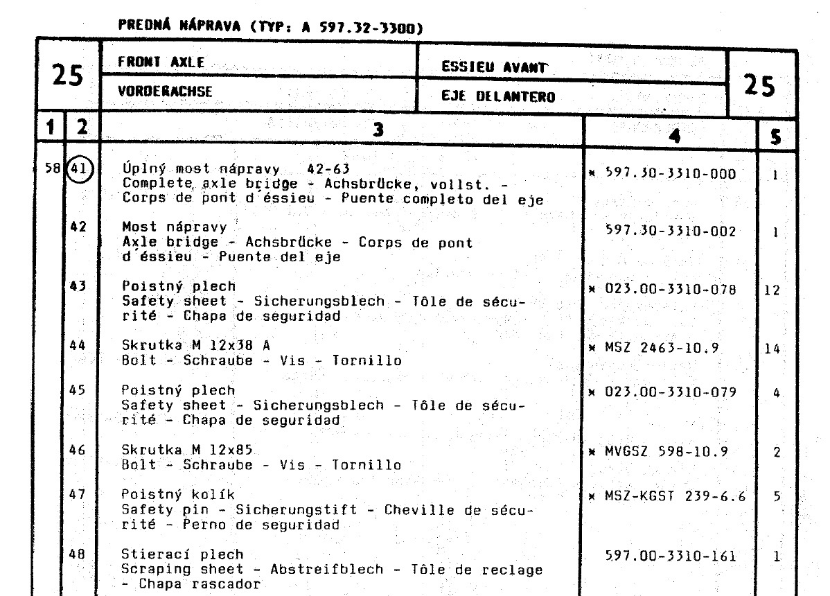 LKT 81 TURBO, LKT 81.1 - katalog náhradních dílů - 10
