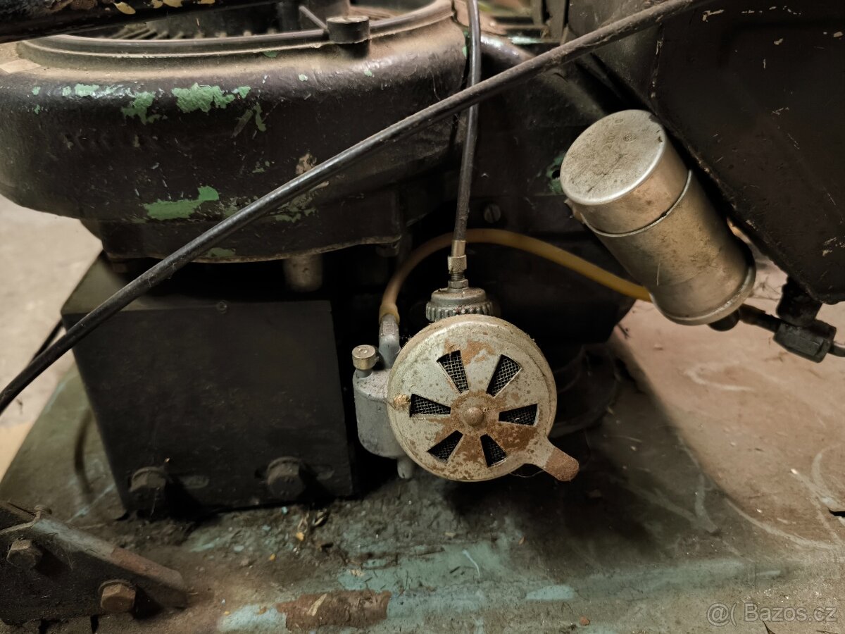 Motor BD 1S50-A, + celá benzinová sekačka - 10