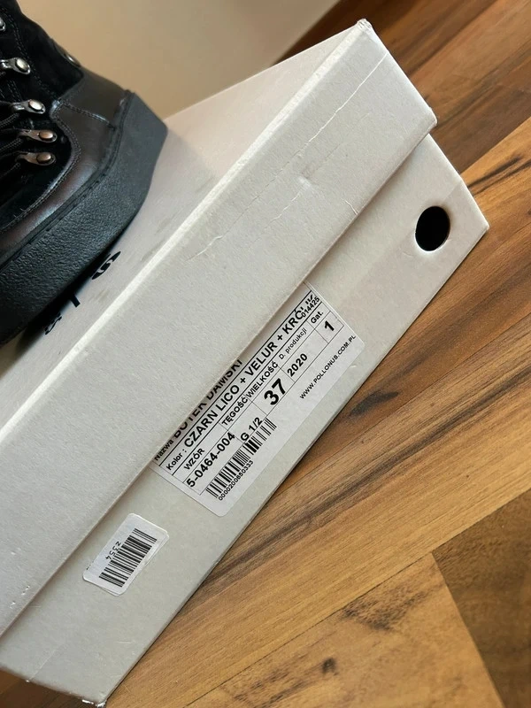 Kožené kotníčkové kozačky /sněhule, Pollonus, vel. 37 - 10