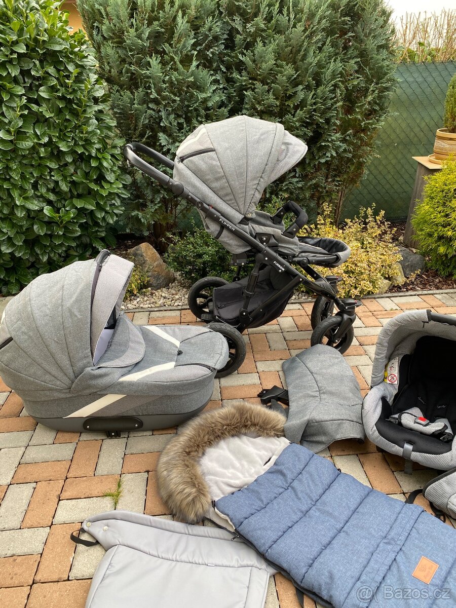 Kočárek Firkon Flipper 3 v 1+autosedačka - 10