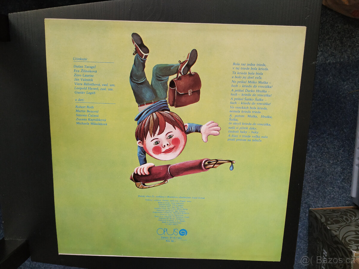 Gramofonové desky - dětské téma - 10