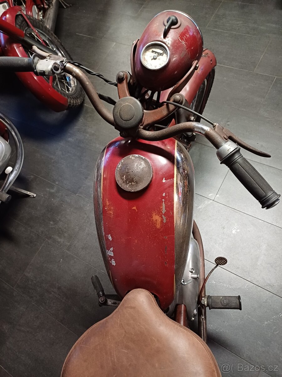 ČZ 125C s TP 1953 - 10