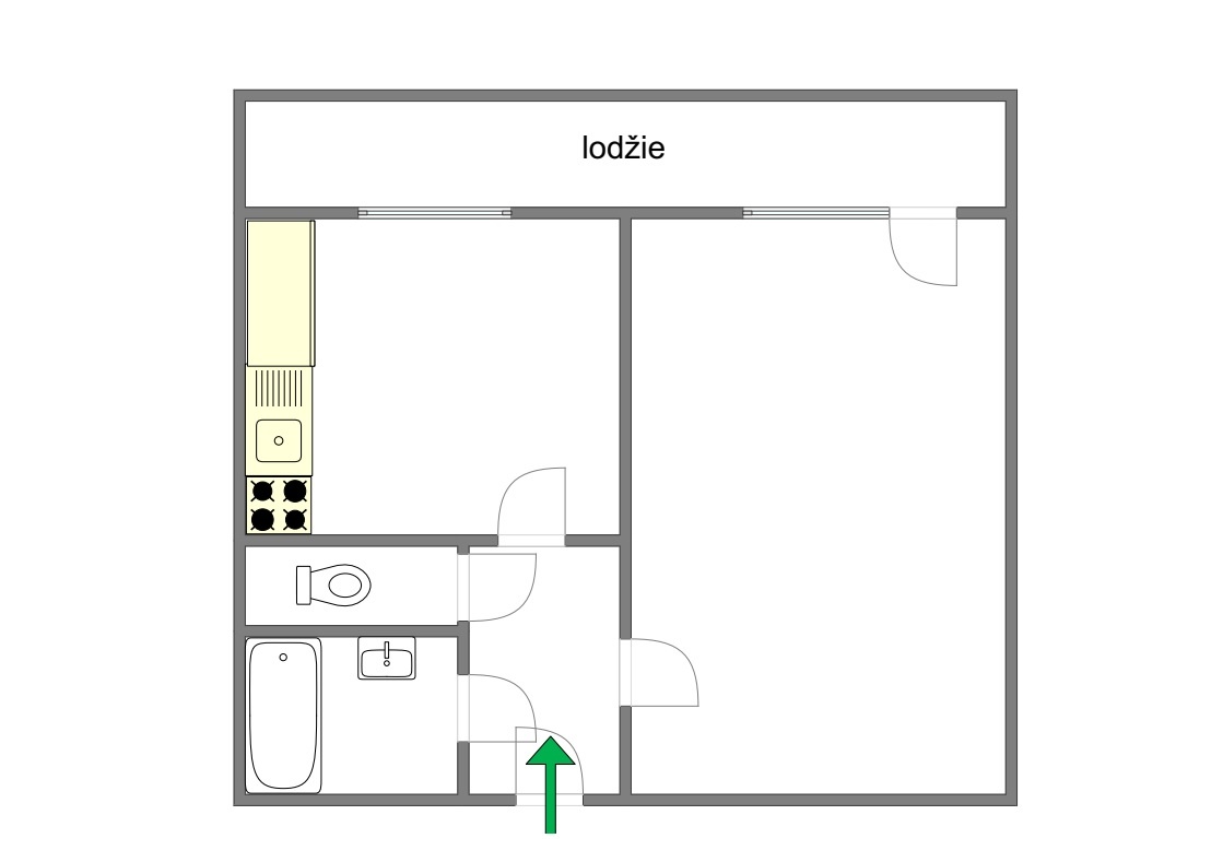 Prodej bytu 1+1 os.vl. s velkým balkonem, Ostrava Poruba - 10