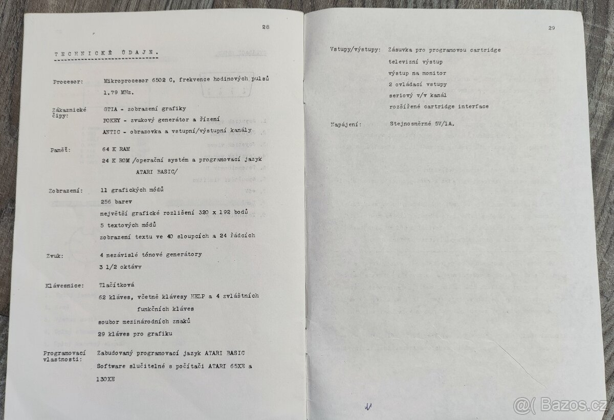 Atari 800XE funkční, hodně příslušenství a soft - 10