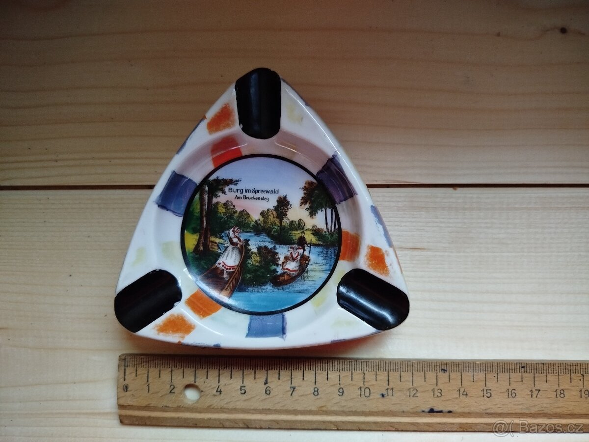 HRADČANY 100% STAV MALOVANÁ UPOMÍNKOVÁ SKLENICE - 10