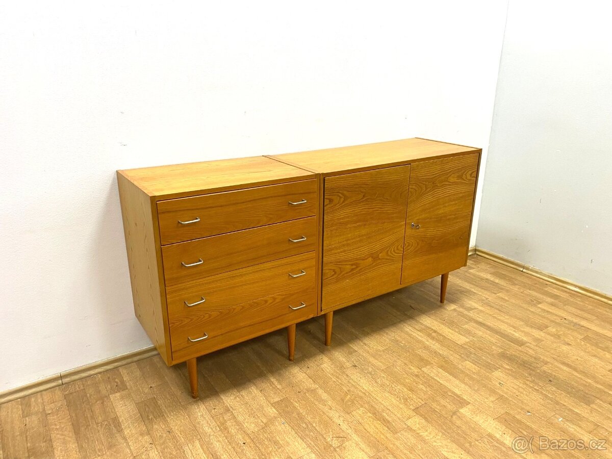 Retro komody 60. léta Brusel - 10