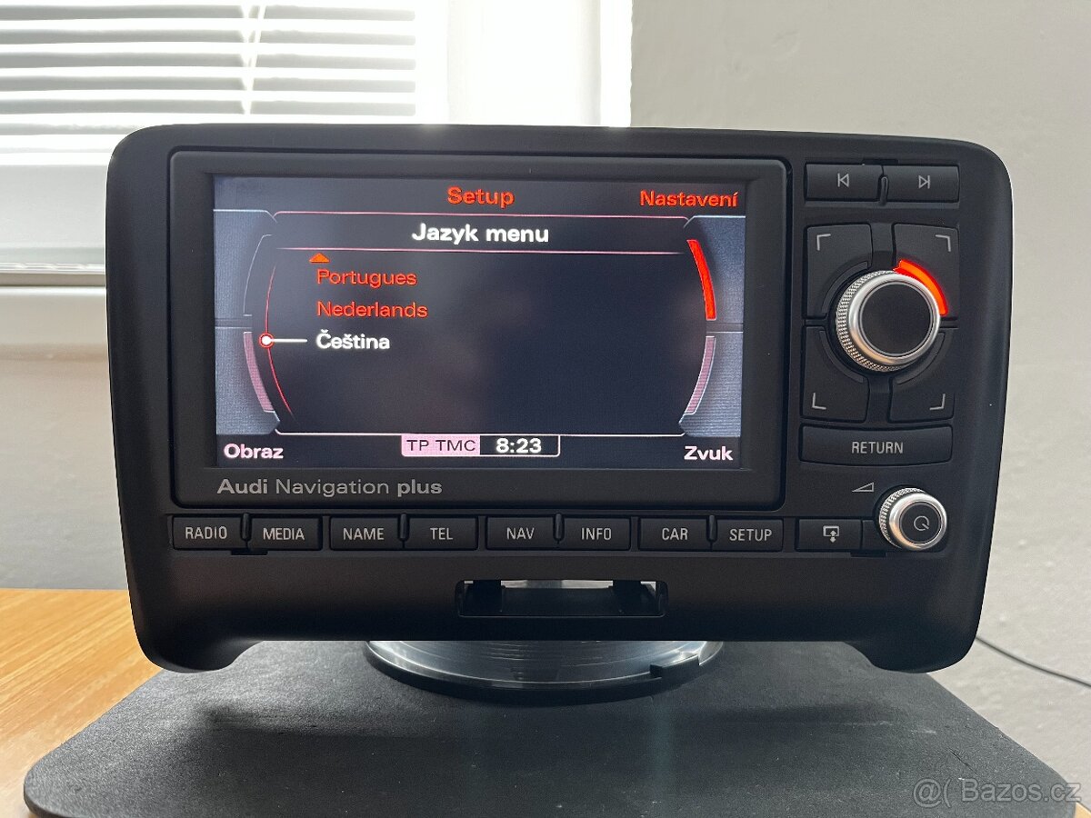 Audi Navigation Plus - RNS-E - TT 8J (RNSE) - LED verze - 10