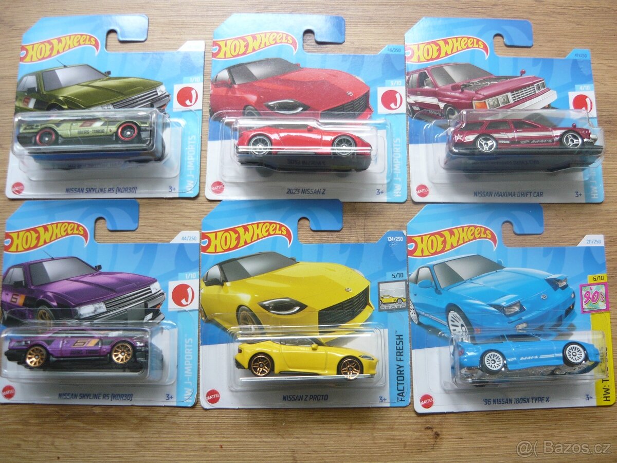 AUTÍČKA HOT WHEELS - 10