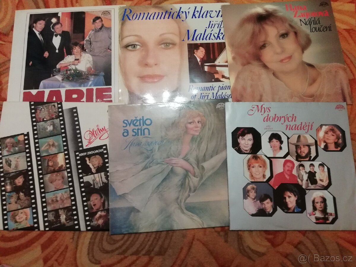 LP gramofon desky - 10