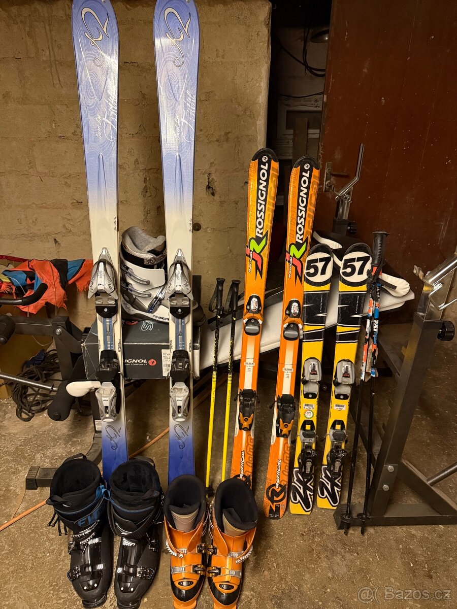 Prodám lyže různé velikosti - 10