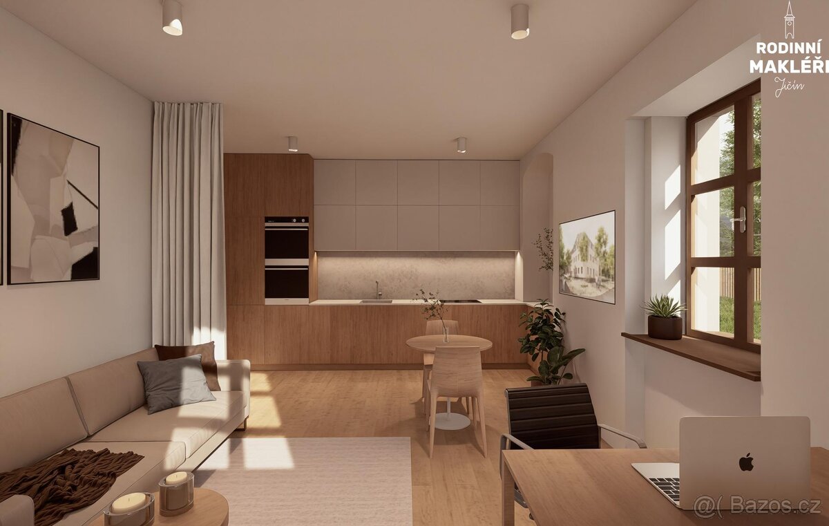 Zrekonstruovaný horský apartmán 1+kk v Kořenově - 10