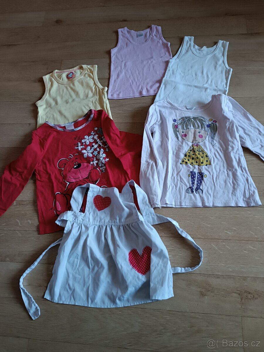 Mix oblečení holčička 98/104 - 10