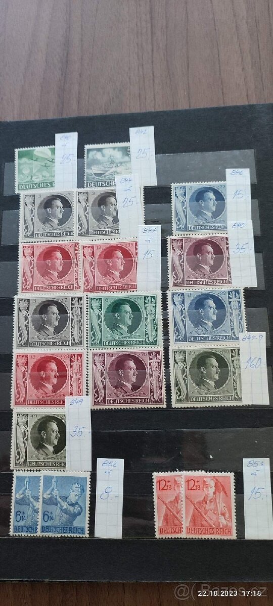 Prodám album filatelie c.60 GrossDeutsches Reich - 10