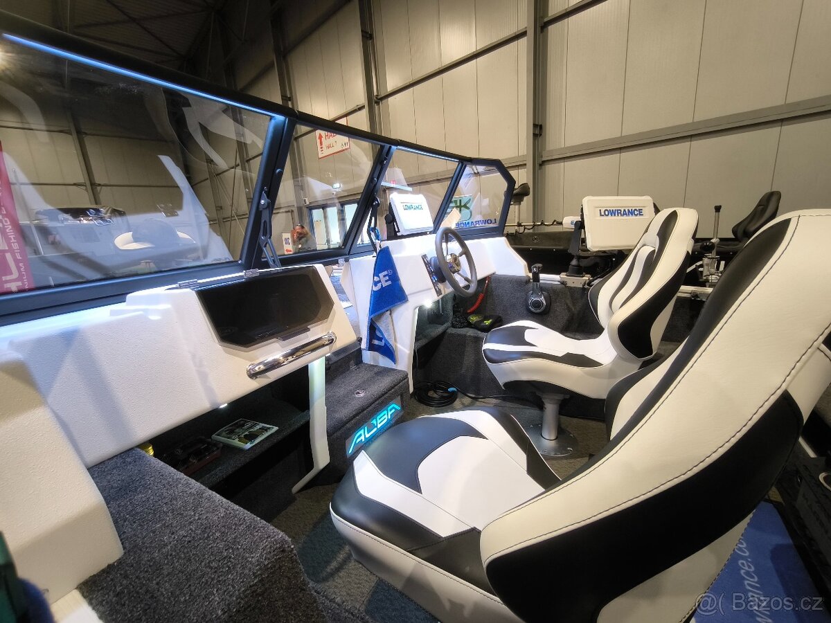 Prodám špičkový rybářský hliníkový člun ALBA 460 - 10