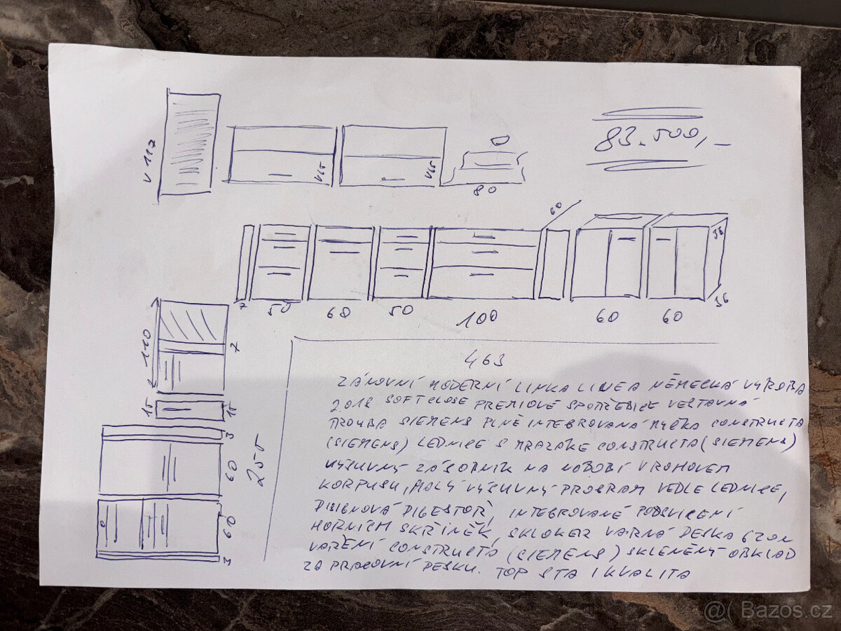 Kuchyň Nobilia Magnolia vč spotř exklusivní stav - 10