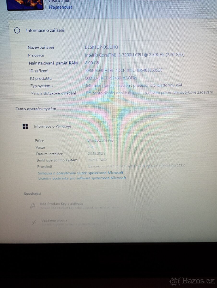 Notebook Dell vostro 15 series 5000 - 10