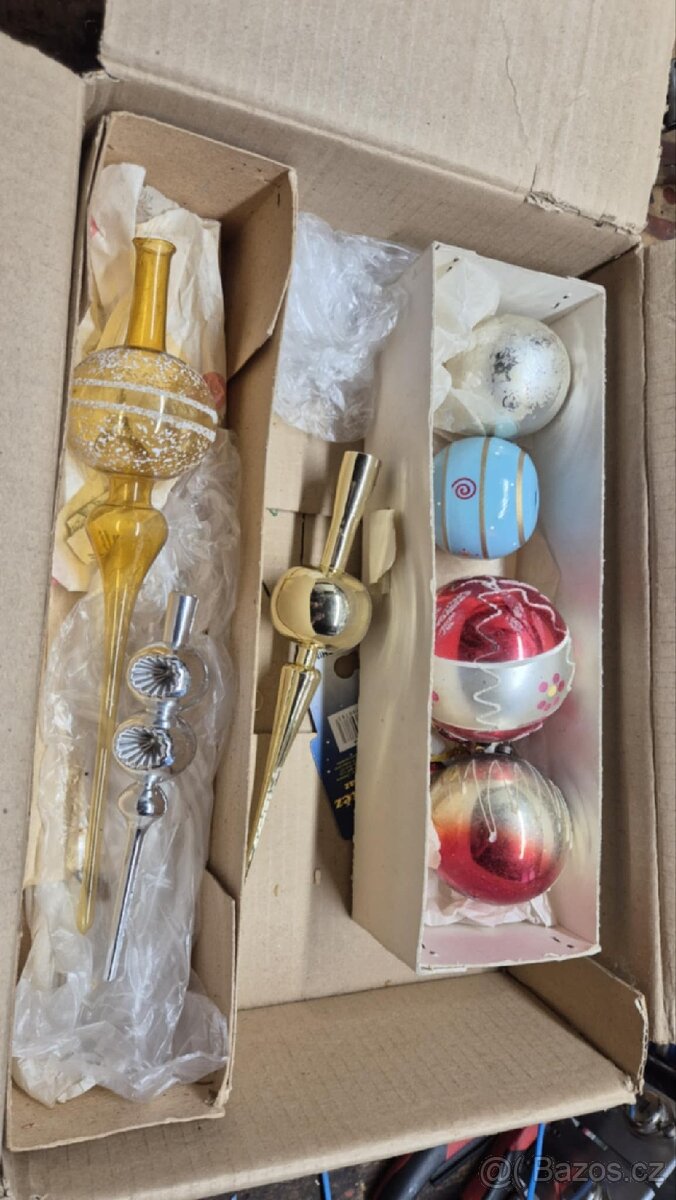 Retro vánoční ozdoby 1 - 10