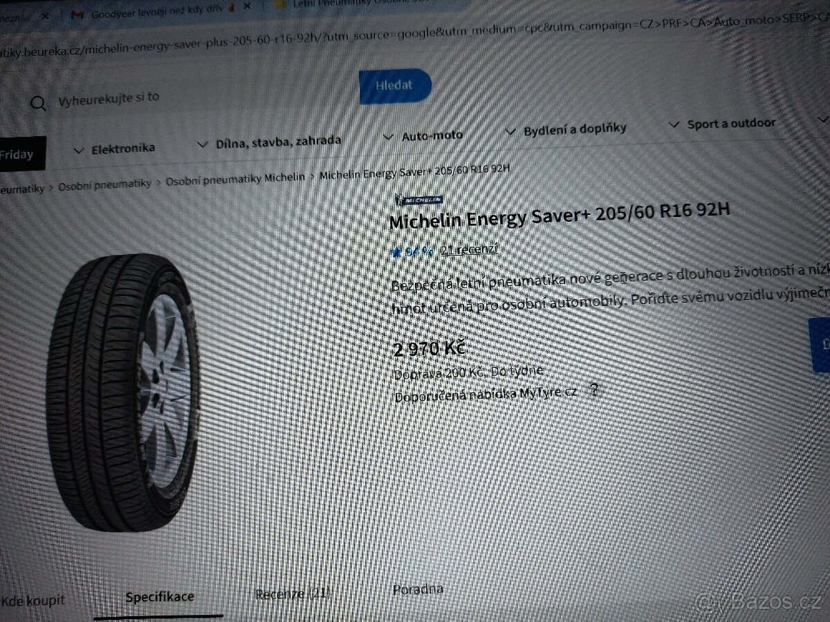 Letní pneu 205/60 R16 92H - 10