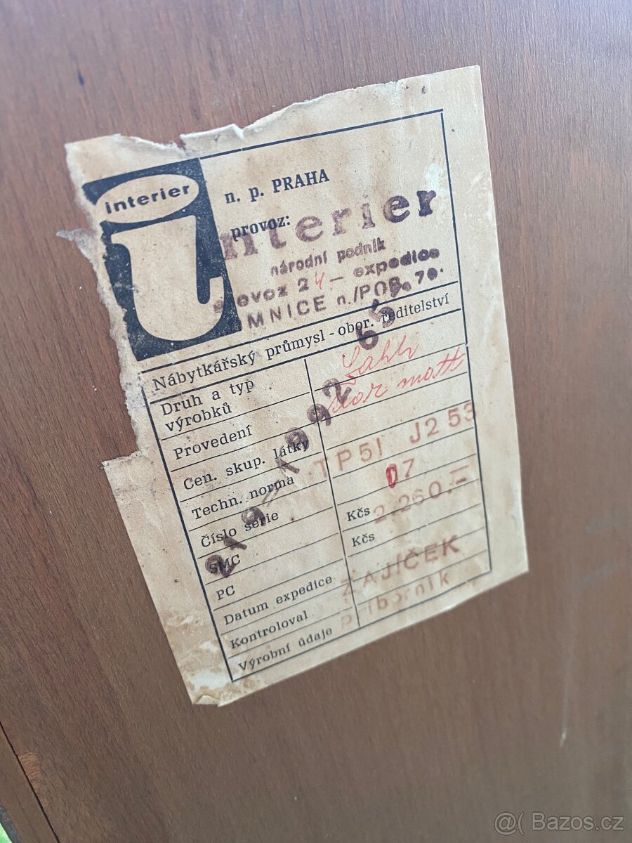 Retro komoda Interiér Praha 60.léta - 10