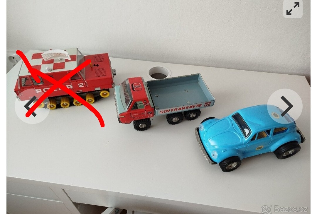 Prodám plechové hračky pro sběratele - 10